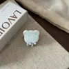 Pinza para el pelo de oso linda estilo coreano de PVC, Accesorio para el flequillo estilo vintage para mujer, Pinza pequeña para el lateral del pelo