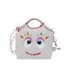 Bolso Pequeño de Danza del León Estilo Chino con Bordado Pesado, Bolso Cabeza de Tigre, Bolso Cruzado Ligero y Versátil para Teléfono de Verano