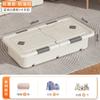 Caja de Almacenamiento Inferior de Cama Tipo Cajón para Hogar Gran Capacidad Almacenamiento de Ropa Caja Organizadora para Acabado Edredón de Dormitorio Caja de Almacenamiento de Plástico