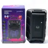 AO-805A novo alto-falante Bluetooth de 8 polegadas de alta potência para K song, dança quadrada, subwoofer pesado