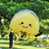 Balões de folha de alumínio de água-viva flutuantes mais vendidos, balões de água-viva de desenho animado para barracas de parque e creches