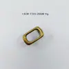Hebilla de Cinturón para Mujer DH1.5cm Cabezal de Repuesto para Cinturón Hebilla de Placa Lisa Accesorios para Cinturón Redonda Chapado en Oro Plata en stock