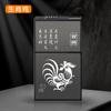 Encendedor de Cigarrillos Grabado con Láser con Apellido, Estuche para Cigarrillos Flip-Top, Paquete Completo de 20 Cigarrillos con Encendedor Integrado, Venta Directa de Fábrica, Estilo Flip-Top