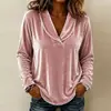 2026 Europeu e Americano transfronteiriço Amazon site independente moda feminina nova cor sólida gola boneca manga longa sexy vestido de veludo