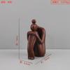 Adornos modernos minimalistas de figuras de tiempo modelo de habitación sala de estar porche mueble de TV arte para el hogar atuendo suave una generación de cabello