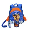 Mochila Escolar de Jardim de Infância Desenho Animado Patrulha Canina Mochila de Casca Dura 3-6 Anos Meninos e Meninas Pré-Escolares Mochila Infantil Leve