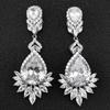 Pendientes de aro eardrop comercio electrónico transfronterizo europeo y americano AliExpress eardrop diseño viento frío irregular e6072