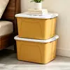 Caja de Almacenamiento Transparente para Ropa del Hogar Debajo de la Cama, Caja de Almacenamiento para Juguetes, Caja de Almacenamiento para Mudanzas con Tapa, Caja de Almacenamiento de Plástico, Caja de Almacenamiento al por Mayor