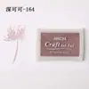 40 Cores Papelaria Criativa Coreana DIY Carimbeira Companheira de Carimbo Carimbeira Colorida Carimbeira de Cintura Côncava Esponja Espessada