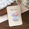 Novos Prendedores de Cabelo de Tecido Fofos Estilo Coreano para Crianças, Macios e Delicados com o Cabelo, Presilhas de Cabelo Versáteis de Desenho Animado, Presilhas Coloridas para Franja