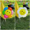 Dr. Girasol Globo Colorido Palo de Mano Margarita Escuela Jardín de Infancia Atrezzo para Fotos Temporada de Graduación