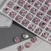 Pedras de Strass Cristal K9 para Nail Art, Populares nas Redes Sociais, Itens Mais Vendidos, Pedras de Strass Empilháveis, Unhas Usáveis com Fundo Pontiagudo, Pedras de Strass para Unhas Super Brilhantes