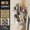Estante de Almacenamiento Triangular Potente con Ventosa para Baño, Cesta para Artículos de Tocador Montada en la Pared sin Taladro para Baño