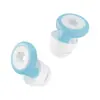 Tapones para los oídos impermeables para natación transfronterizos, tapones de silicona con reducción de ruido, tapones para los oídos anti-ruido para dormitorio de estudiantes, aprendizaje, tapones para los oídos insonorizados para dormir, deportes