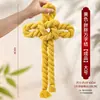 Pingentes de nó no atacado, acessórios de nó simples, enfeites de porta com o caractere "Fu", decoração festiva para sala de estar, ornamentos de nó chinês