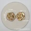 Hebilla Decorativa para Traje de Baño de Aleación de Zinc Estilo Europeo y Americano, Hebilla de Cintura de Forma Irregular, Hebilla de Cinturón, Hebilla de Abrigo, Hebilla de Anilla en D