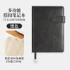 Cuaderno Multifuncional con Hebilla y Logo Personalizado, Agenda Sencilla para Regalo de Negocios, Libro de Actas en Piel Sintética, Personalizado