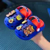 Crocs de Verano para Niños Niños Niñas Antideslizantes de Interior Dibujos Animados Sandalias para Niños Pequeños Medianos y Grandes Sandalias de Playa para Exteriores