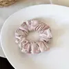 Scrunchie plissado com contas estilo francês para mulheres, elástico de cabelo versátil e requintado de alta qualidade para rabo de cavalo