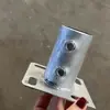 Conector Estandarizado de Protección de Bordes Base Cuadrada Tubería de Acero de 48 mm Base de Refuerzo Accesorio Universal Redondo