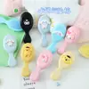 Pente Inflável Infantil Desenho Animado Fofo, Pente Massageador de Couro Cabeludo Girly para Uso Doméstico, Escova de Cabelo com Almofada de Ar Colorida