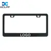Porta-Placa Americano Liga de Alumínio Aço Inoxidável Fibra de Carbono Porta-Placa Americano