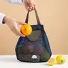 Bolsa Colgante de Malla Hueca para Frutas y Verduras de Cocina Bolsa de Almacenamiento para Cebolla, Papa, Jengibre, Ajo Bolsa de Malla Transpirable Almacenamiento Montado en Pared