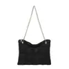Bolso de Nube Plisado Estilo Coreano 2026 Modelo Nuevo de Primavera Bolso de Mano con Cadena, Color Sólido, Bolso de Hombro Cruzado de Moda y Tendencia