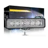 Luz LED de Trabajo para Coche Forma Recta 6LEDs 18W Luz Diurna Tira de Inspección Luz Auxiliar Modificación de Vehículo Todoterreno