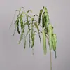 Planta Verde de Guisante Lenteja Simulada Micro Paisaje Arreglo Floral de Boda Material Floral Guisante Holandés Planta Decorativa Suave
