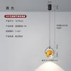 Única Internet Celebridade Minimalista Long Line Pequeno Lustre Moderno Simples Criativo Lâmpada Elevável Lustre de Cabeceira