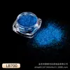 Polvo Brillante Serie Láser Botella de 3g 28 Colores Alto Brillo Láser Tatuajes Autoadhesivos DIY Arte de Uñas Maquillaje Botella Decorativa Brillante