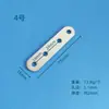 Conector de fixação de código de ângulo de aço inoxidável peça de fixação de placa plana placa reta perna de mesa e cadeira placa plana código de ângulo de móveis