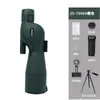 Telescópio Monocular de Alta Potência para Observação de Pássaros Zoom Contínuo 25-75X60 Telescópio Aprimorado de Alta Potência para Visão Noturna Fotografia Visualização de Alvos
