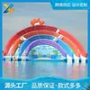 Parque acuático móvil grande soporte para tobogán inflable piscina inflable equipo de natación acuática fabricante