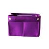 Amazon Bolsa cosmética de fieltro de 2 mm bolsa central bolsa de almacenamiento bolsa para mamá y bebé bolsa de viaje bolsa interior se puede añadir logo