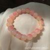 Pulsera Elegante de Lujo Ligero Colorida Piedra Natural China Étnica Loto Ruyi Estilo Nacional Pulsera Mejor Amiga Joyería