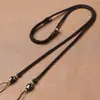 Pingente de Contas Dzi de Nove Olhos do Xizang Corrente para Clavícula Masculina Colar Versátil Pingente Feminino Vintage Corrente Longa para Suéter Pingente de Ágata