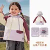 Kaka Panda Roupas Infantis Crianças Jaqueta Impermeável para Exterior Roupas de Outono para Meninos Tops de Outono para Meninas Roupas de Primavera Outono para Bebês