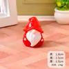 Paisaje en Miniatura Creativo Mini Figuras de Gnomos Navideños Lindos Adornos DIY Accesorios para Colgar Mini Adornos