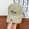 Gorra de Béisbol Estilo Coreano Nueva para Primavera y Verano para Hombres y Mujeres, Parte Superior Suave con Bordado de Letra, Versátil, Adelgaza el Rostro, Protección Solar, Visera Curva, Gorra de Pico