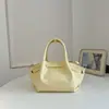Bolsa Feminina Plissada Simples e Estilosa Estilo Coreano para Trabalho e Passeios 2026 Bolsa de Ombro de Mão Texturizada Moda para o Dia a Dia Bolsa Transversal
