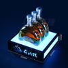 Atacado de fábrica acrílico quadrado LED luminoso assento de vinho bar KTV Champagne vinho vinho colorido display stand