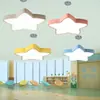Lámpara de araña LED para jardín de infantes tienda madre e hijo niños Lebao nubes estrellas sol luna lámpara forma creativa lámpara de techo