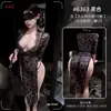 Feimu & Miji Lingerie Sexy Decote Profundo Cintura Alta Fenda Reveladora de Quadril Renda Transparente Vestido Longo Sexy Pura Desejo Camisola 6363