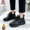 Zapatos de Algodón para Mujer al por Mayor Transfronterizos, Forrados de Felpa para Invierno, Impermeables, Cálidos, de Suela Plana, Zapatos para Mamá de Mediana Edad y Mayores, Botas de Algodón Casual Antideslizantes para Mujer
