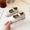 Zapatos para Niñas, Zapatos Pequeños de Cuero, Mocasines de Suela Blanda, Modelos Primavera y Otoño 2026, Zapatos para Niños, Zapatos Individuales de Boca Baja de Princesa para Bebés Niñas