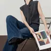 Colete de Tricô Sem Manga para Mulheres 2026 Outono Inicial Novo Estilo Francês Leve Luxo Colete de Fita Top Camisola Atacado