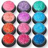 Paquete Transfronterizo de 16 colores: Polvo de Brillo + Lentejuelas + Tiras de Cebolla + Esmalte de Uñas con Brillo + Joyería