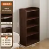 Estante de Livros de Chão Prateleira de Armazenamento Armário de Armazenamento Integrado Montado na Parede Estante de Livros para Sala de Estar Armário de Exibição Armário de Canto Multicamadas Armário de Armazenamento